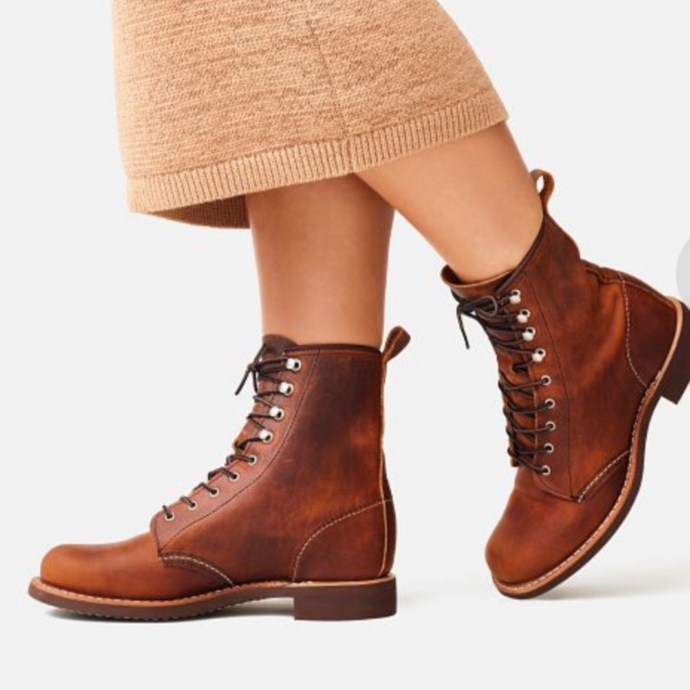 Silversmith Red wing copper boots. Short boot.